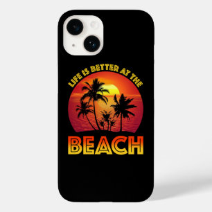 Life Is Better At The Beach Case-Mate iPhone 14 Case