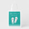Life is better at the beach flip flops grocery bag