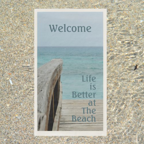 Life is Better at the Beach Paper Guest Towel