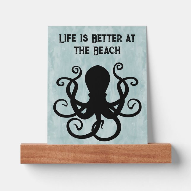 Life is Better at the Beach Picture Ledge (Front)