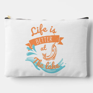 life is better at the lake accessory pouch