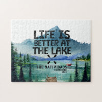 Life is Better at the Lake | Family Name