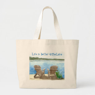 Lake George 518 Adirondack New York Adirondacks The Dacks Adirondacks Reusable Tote Bag| The Dacks Lake George Reusable Tote Bag