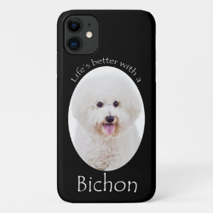 Life is Better Bichon iPhone Case