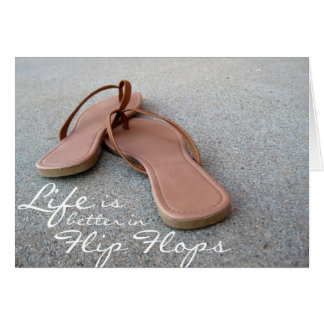 Life Is Better In Flip Flops Cards