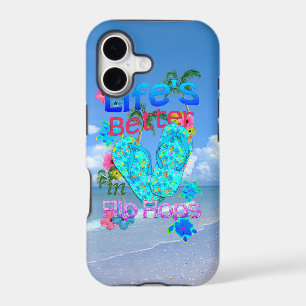 Life Is Better In Flip Flops iPhone 17 Case
