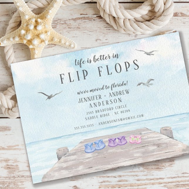 Life Is Better In Flip Flops Moving Announcement (Creator Uploaded)