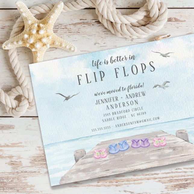 Life Is Better In Flip Flops Moving Announcement (Creator Uploaded)