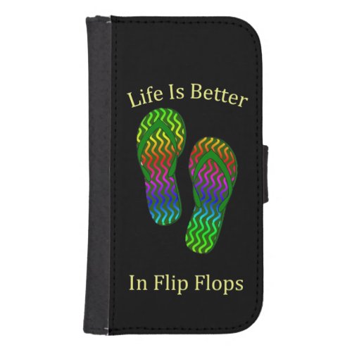 Life Is Better In Flip Flops Phone Wallet