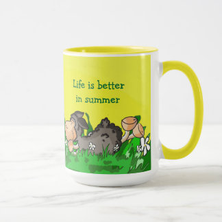 Life is better in summer mug