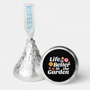 Life is Better in the Garden - Zinnia Flower Hershey®'s Kisses®