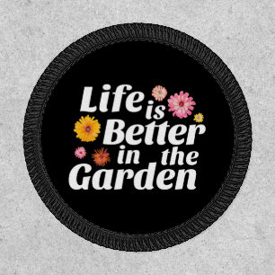 Life is Better in the Garden - Zinnia Flower Patch