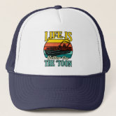 Distressed Trucker Hats Life Is Better on A Boat