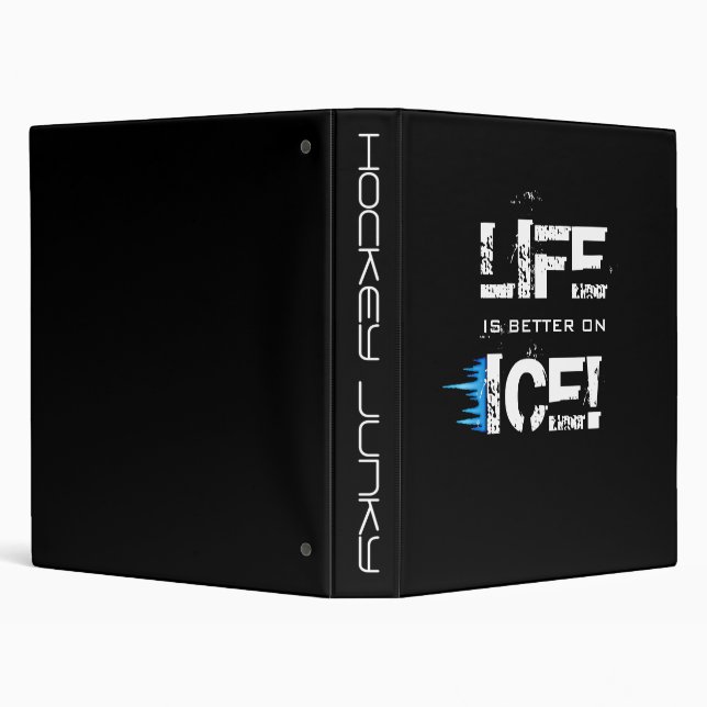 LIFE IS BETTER ON ICE! BINDER (Background)