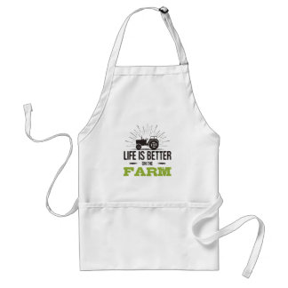 Life Is Better On The Farm Adult Apron