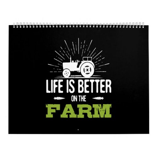 life is better on the farm calendar