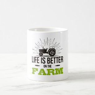 Life Is Better On The Farm Coffee Mug