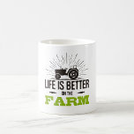 Life Is Better On The Farm Coffee Mug at Zazzle