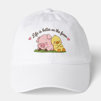 Life Is Better on the Farm Hat