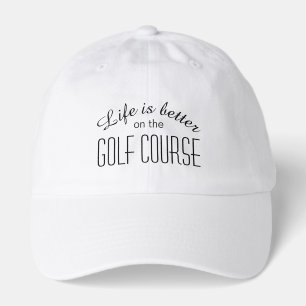 Life Is Better On The Golf Course Golfer Dad Hat