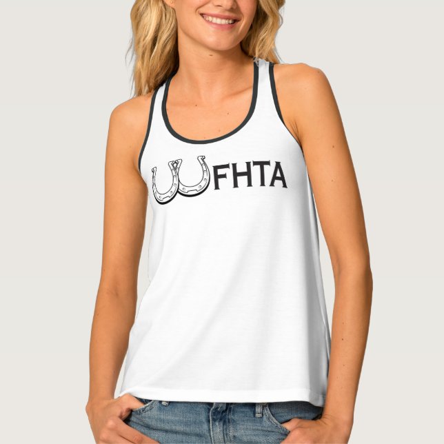 Life is Better on the trails tank top (Front)