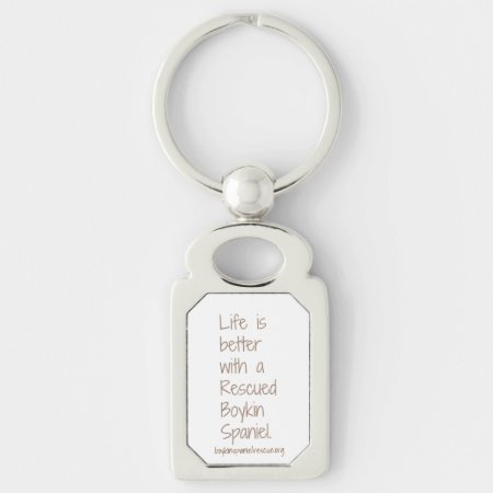 Life Is Better Rescue Key Chain