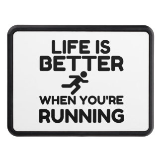 Life Is Better Running Hitch Cover