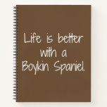 Life Is Better Spiral Notebook at Zazzle