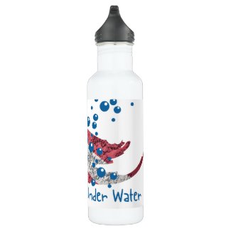 Life Is Better Under Water Stainless Steel Water Bottle