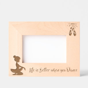 Life is Better when you Dance Engraved Frames
