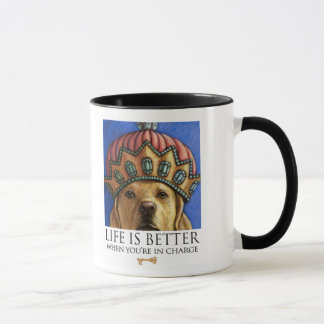 Life Is Better When You're In Charge - Lab Queen Mug