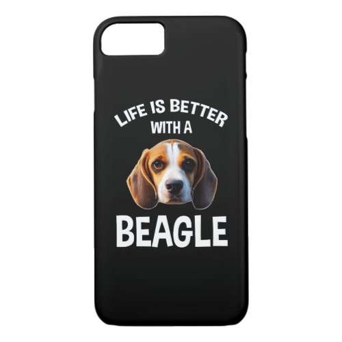Life Is Better With A Beagle iPhone 87 Case