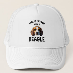 Life Is Better With A Beagle Trucker Hat