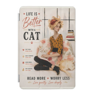 Life Is Better With A Cat iPad Mini Cover