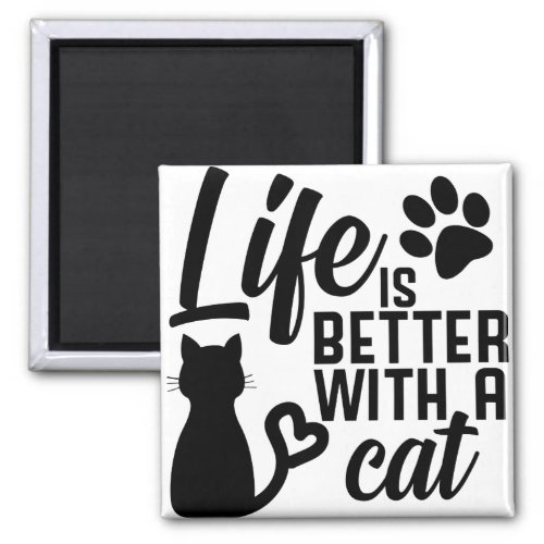 Life is better with a cat magnet