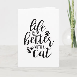 Life is Better With A Dog A Dog’s Purpose Quotes Card