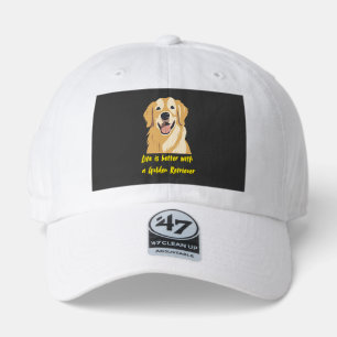 Life Is Better With a Golden Retriever � Dog Lover 47 Brand Hat