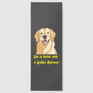 Life Is Better With a Golden Retriever � Dog Lover Bookmarks