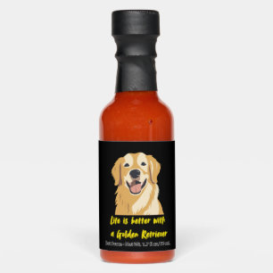 Life Is Better With a Golden Retriever � Dog Lover Hot Sauces
