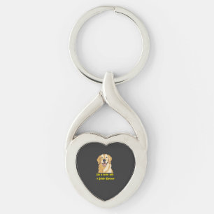 Life Is Better With a Golden Retriever � Dog Lover Keychain