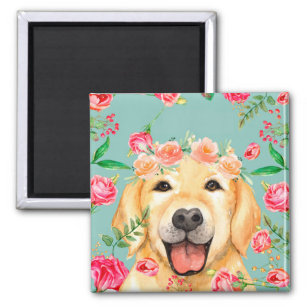 Life Is Better With A Golden Retriever Magnet