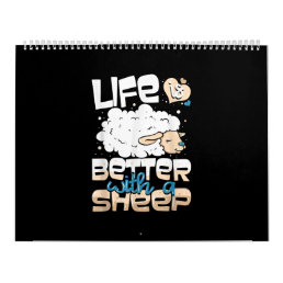 Life Is Better With A Sheep | Sheep Farmer Gift Calendar