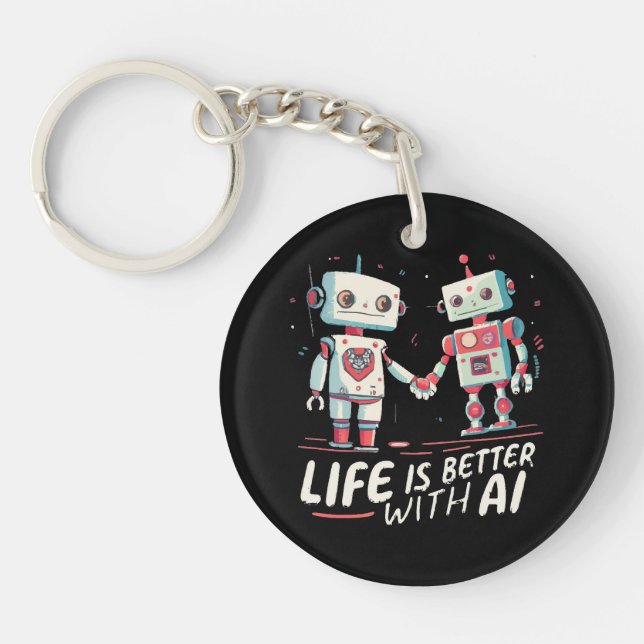 Life is better with AI Keychain (Front)