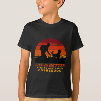Life Is Better With An Australian Cobberdog Mens H T-Shirt