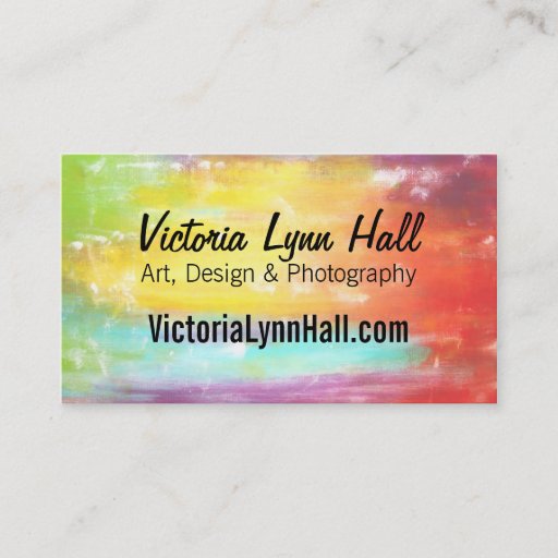 Customizable Life Is Better With Art Custom Business Card