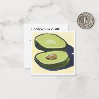 Life is Better with Avocados Note Card