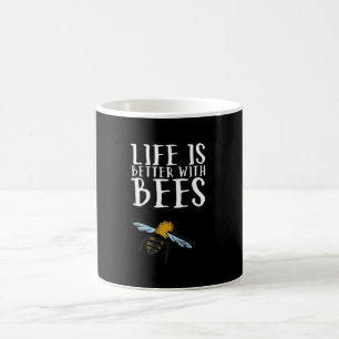 Life Is Better With Bees Coffee Mug