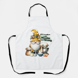 Life Is Better With Biscuits And Gravy Apron