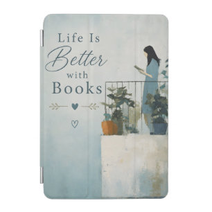Life is Better With Books iPad Mini Cover