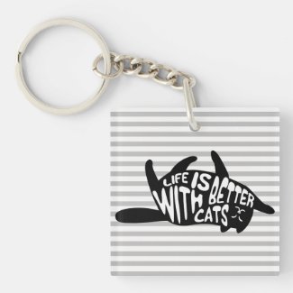 Life is better with cats | Fun Typography